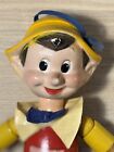 Vintage 8    Composition Wood Ideal Toy Walt Disney Pinocchio Jointed Doll