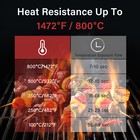 Bbq Barbecue Gloves Grill Oven Mittens Cooking 800     Extreme Heat Resistant 5 5 