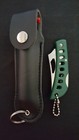 Police Magnum Pepper Spray  75oz Black Keychain Holster Pocket Knife Protection