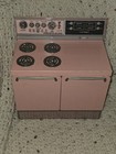 Vintage Wolverine Pink Frigidaire Imperial Metal Toy Stove Oven