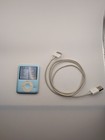 Apple Ipod Nano 3rd Gen 8gb Blue A1236 Tested Working   Usb Cable