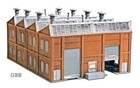Model Power Twin Diesel Loco Shed 1550 N Scale Train Railroad Building Kit
