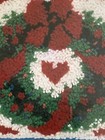 Natura Holiday Christmas Wreath Xp105 Latch Hook Kit Nib Vintage