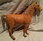Johnny West Horse Thunderbolt Louis Marx 1965 Palomino Wheels White Mane Tail 