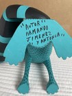 Oaxacan Wood Sculpture Signed Armando Jimenez   Rare Painted Fox