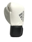 Boxing Gloves Adidas Hybrid 200 Leather Sparring Gloves White