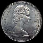 1867-1967 Canada Silver Dollar Ms Km  70 Free Usa Shipping