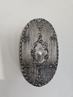 Antique  Vintage Silver Vanity Brush