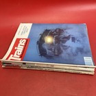 Vintage Trains Magazines Rail Railroad  1970   s  Lot Of 9