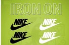 Nike Swoosh Replica Iron-on Transfers  Set Of 2    