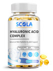Hyaluronic Acid Anti Aging Hydrating Capsules Wrinkles Fine Lines Joint Health
