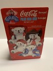 Coca Cola 1998 White Polar Bear Cub In Original Box