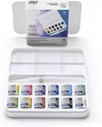 Winsor   Newton Cotman Watercolor 13 Pc Water Brush Pocket Set 12 Half Pan New 