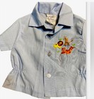Mayfair Vintage Baby Blue Embroidered 2 Piece Outfit  Newborn 