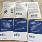 Boy Scouts Of America Bsa Cub Scout Badge Earned Issue Cards Lot Of 6 Cards