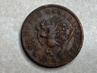 Bank Of Upper Canada 1857 Large One 1 Penny Token T1491