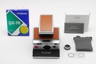 Vintage     Mint W film    Polaroid Sx-70 Land Brown Instant Film Camera From Japan