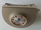 Vintage Gaf View-master Battery Lighted Reel Viewer With 10 Reels   Case Working