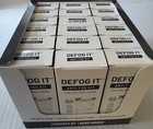 Case Of 18 Defog It Anti-fog Kit 1oz Anti Fog Spray  Microfiber Cloth    Bag