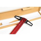 Tydeey 24  In Ultra-precision Woodworking Scriber T-square Ruler