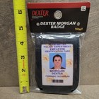 Dexter Morgan Badge Prop Replica Costume Cosplay Holder Necklace Serial Killer