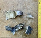 Three Hull And Support Relics From The Crashsite Of Sr-71 No  61-7 970 Lot 1146