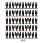 Multitool Blades 50pcs - Arc Edge Japanese Tooth Oscillating Saw Blades 44mm