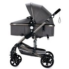 2 In 1 Convertible Baby Stroller Infant Bassinet Stroller Standard Pram Carriage