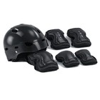 Boys Kids Helmet Set With Knee Pads Elbow Wrist Guards Adjustable For Toddler Us