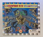 Mini Gun Collection Gumball Vending Machine Display Card Keychain Charm Vintage