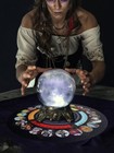 Divination Mat Altar Tarot Card Tablecloth Rubber Pendulum Ceremony Pad
