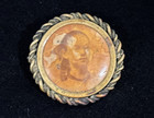 2 Antique Mourning Memento Photographs 1 Pin 1 Pendant Child Bonus Album Pendant