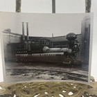 Vintage Pennsylvania Railroad Steam Locomotive Train Photo 4x5 B w Original