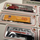 Bachman Ho Scale Train Lot Dual Crossing Gate Engine Box Cars