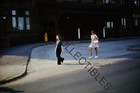 Vintage Photo Slide 35mm Original Pretty Lady In Pink Dress Adp14807