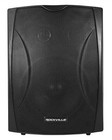 Rockville Wet-6b 70v 6 5  Ip55 Commercial Indoor outdoor Wall Speaker - Black