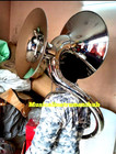 Sousaphone Double Bell  17 22   both Bell Fully Functional In Chrome   Free Ship