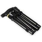Cane Walking Stick Folding Aluminum Collapsible Travel Hiking