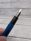 Vintage Sheaffer Blue Calligraphy Fountain Pen Italic B
