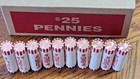 2025 P Lincoln Cent Penny 10 Bank Rolls 500 Coins Uncirculated Obw Bu    free Ship