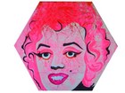 Marilyn Monroe Pop Art Modern Painting Contemporary Artist Celebrity Portrait