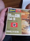 Hasegawa Minibox 10 - German Army 88mm Gun Flak 18 Model Kit  1 72 Scale