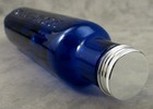 Vintage Cobalt Blue Glass Baker s Choice  Hollow Rolling Pin For Display Read