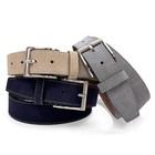 41104 Suede Belt Genuine Suede Leather Casual Jean Belt 1-1 2  38mm  Wide