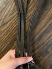 Dyon Fancy Stitch Rubber Reins W  Stoppers