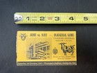 Vintage Army Vs Navy 1957 Inaugual Game Used Ticket Stub