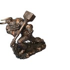 Mighty Thor With Hammer Norse Mythology God Resin Statue Figurine