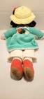 Handmade Large 18 In  Stuffed Plush Toy Knit Crochet Doll   Red Hair
