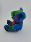 Grateful Dead Dancing Bear Plush Vintage Liquid Blue Rare