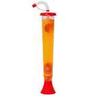  54 Or 108 Cups  Yard Cups With Red Lids And Straws - 14oz - For Margaritas And